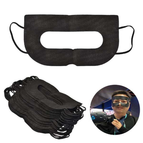 Non-woven protection eye cushion custom disposable VR eye mask face pad for VR glasses oculus quest HTC VIVO