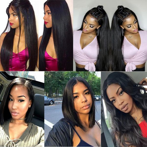 100 Unprocessed Cambodian Virgin Straight Hair Bundles For Women
