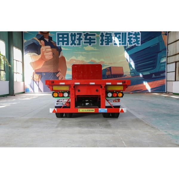 Reliable Lowbed Flat Bed Trailers For Flatbed Container Hauling 80t Removable Lowbed Trailer