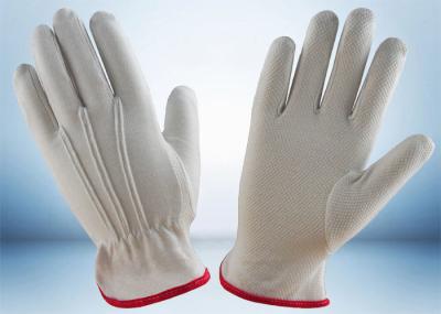 Largeur industrielle de gants de travail de coton 8.8cm - 10.6cm avec une ligne élastique