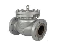 Clapet anti-retour d'oscillation d'acier de fonte de H44H Clapet anti-retour à hautes températures de bride d'une manière de vapeur
