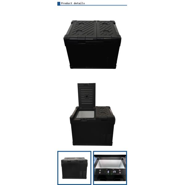 Le réfrigérateur de voiture Tesla 55ND, conception économe en espace, mini réfrigérateur 12v, congélateur avec Amazon.