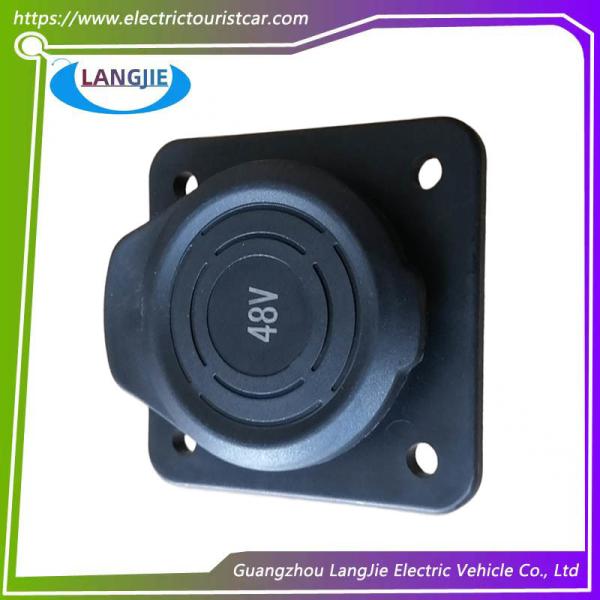 Electric Sightseeing Car Patrol Car LVTONG 48V Genuine Black Charger Socket
