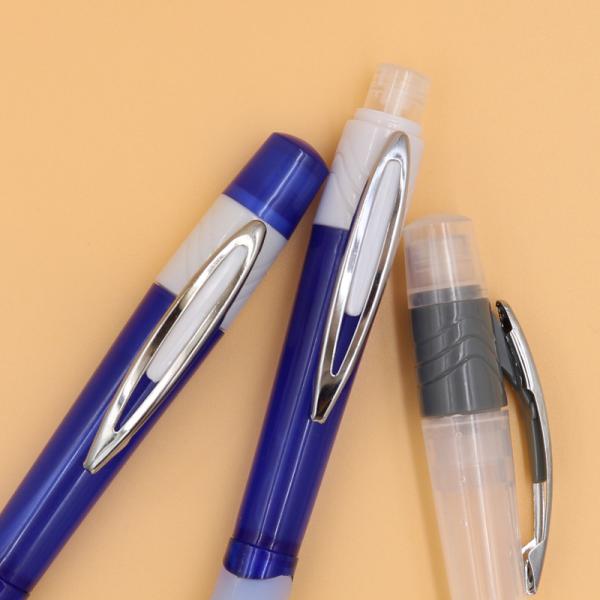 Plastic Creative Ball Pen Portable Spray Ball Pen For Perfume Alcohol Hand Sanitizer