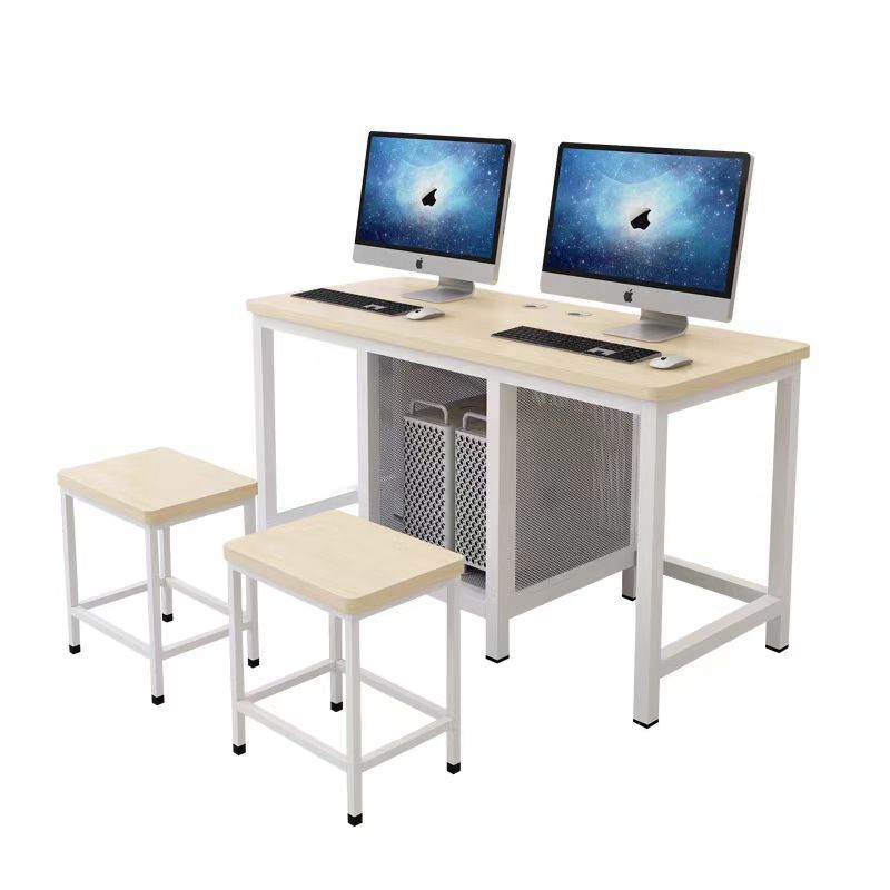Collaborative Classroom Lab Table Compact Classroom Computer Desk Sturdy For University