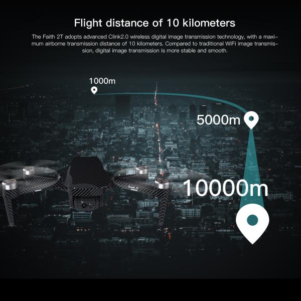 Drone professionnel 2T avec 3 axes Gimbal 4K caméra thermique