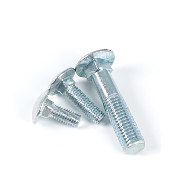 DIN603 Zinc Plated Grade 8.8 Carriage Bolt with Square Neck and Mushroom Round Head