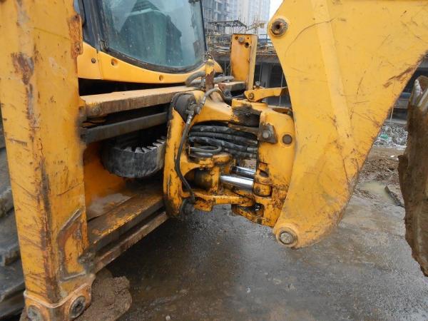 Hydraulic Systems Used Backhoe Loader 25 Km / H Reverse Speed No Oil Leak