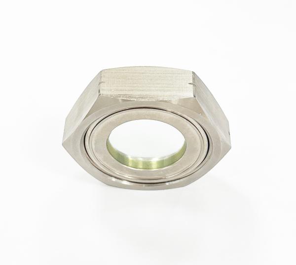 Flanged Hermetic Sight Glass Glass-To-Metal Seal 10MPa Custom