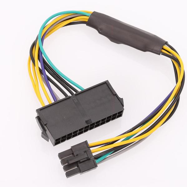 Cabo distribuidor de corrente do cartão-matriz de ATX 24 Pin To 8 Pin DELL 9020