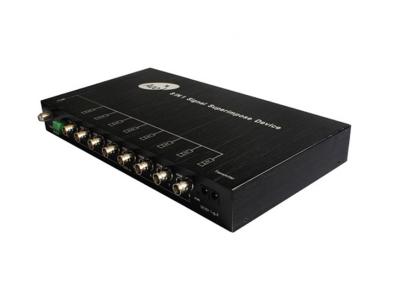 8 BNC Ports 500m Analog Video Multiplexer With RS485 PTZ Data