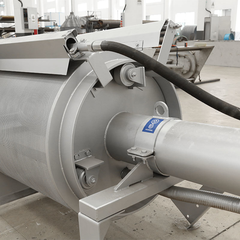Smooth Operation Rotary Drum Screen Wastewater Stable And Reliable