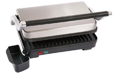 Electric Indoor Contact Grill , 2 Slice Panini Press Grill CE Certificated
