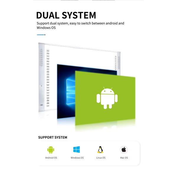 Цифровая электронная учебная машина Доска для пальцев Smart Touch Интерактивная доска с HD проектором для школы