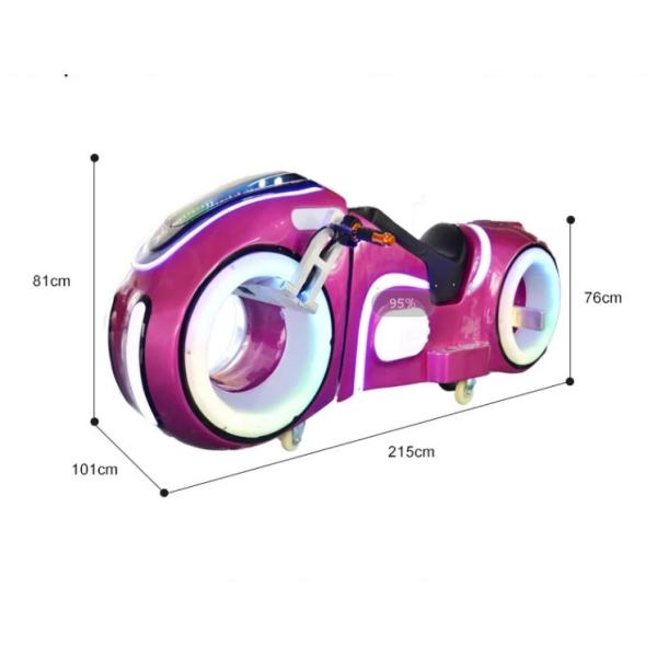 SGS Motorcycle Game Machine Remote Control Music Amusement Adults Prince Moto Rides
