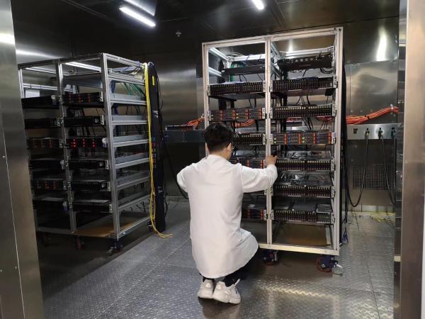 Temperature Control Walk In Environmental Chamber For ISTA Packaging Testing