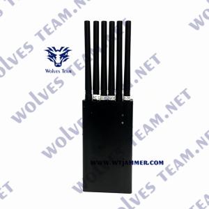 Jammer portátil sintetizado L1 L2 L3 L4 L5 GPS de 2W GPS 5 antenas