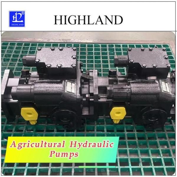 Heavy-Duty Axial Piston Pumps: Tapered Roller Bearings & Shaft Oil Seals