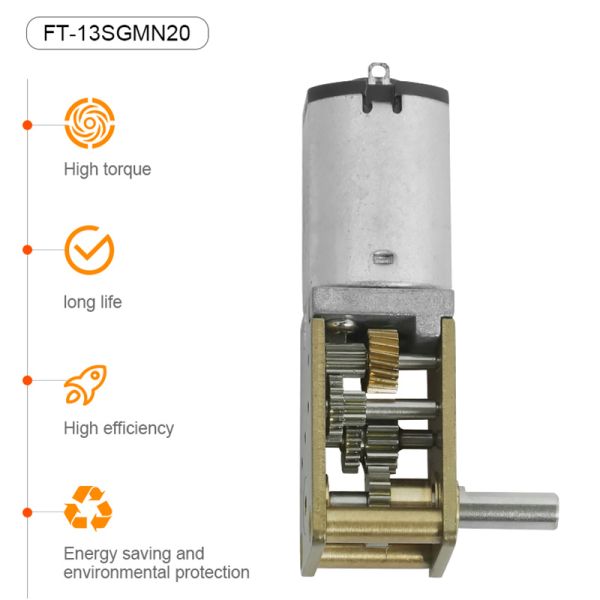 Futeng Factory 2.4v 3v Mini Electric Voice Coil Dc Motor for Electronic Door Lock Actuator 6v Dc N20 Worm Gear Motor