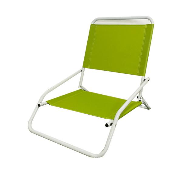 Stainless Steel Folding Outdoor Chair Set for Leisure 2024 Portable Camping Beach Chair