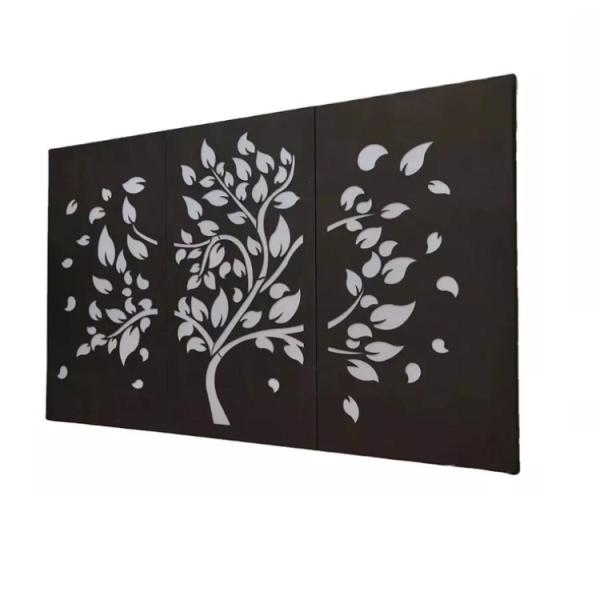 Anti Rust Metal Garden Fence Panel No Dig Decorative Metal Fence Panels