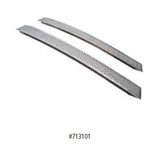 Heavy Duty 400kg 1500mm Length Metal Trailer Ramps Aluminum