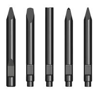 Various Models SB40 Construction Machinery Parts Excavator Crusher Drill Rod Rock Breaking Hammer Blunt Chisel for Hammer