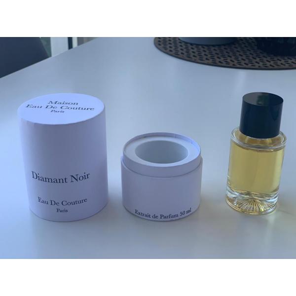 Беловосковая покрытая бумажная трубка для индивидуальной упаковки косметических бутылок