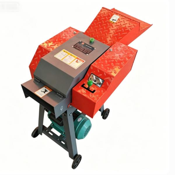 Alloy Steel Electric Chaff Cutter Machine High Efficiency Straw Cutting Machine