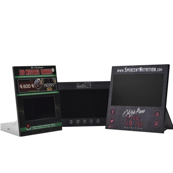 10 inch high definition screen digital countertop video signage LCD digital pop countertop display