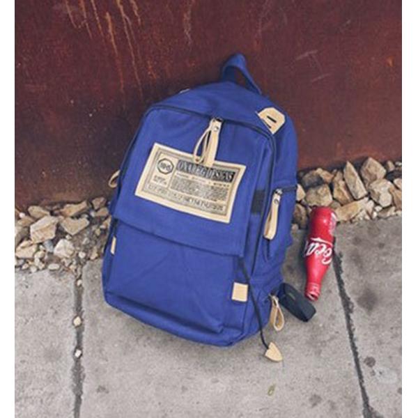 Custom new wholesale fashion Korean school boys custom canvas shoulder bag female large capacity travel backpack