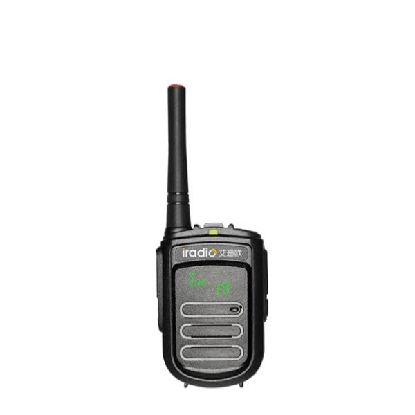 CE FCC Rohs Certified Iradio DP-168VHF UHF Digital Small Size Handheld Kids DMR Walkie-Talkie