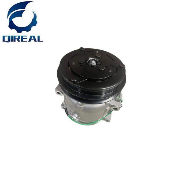Компрессор 11Q690040 11Q6-90041 кондиционирования воздуха частей R140LC-9 R200LC-9S R210LC-9 R300-9 R134a 12V 24V экскаватора