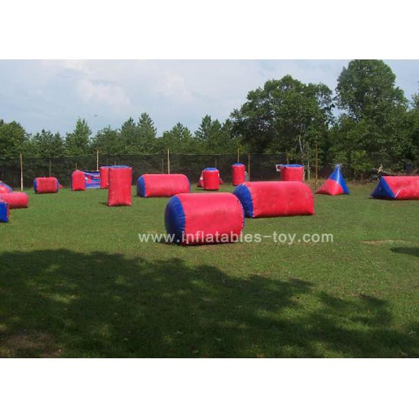 Custom Size Inflatable Sports Games Red Color Airball Field Paint Ball For Kids