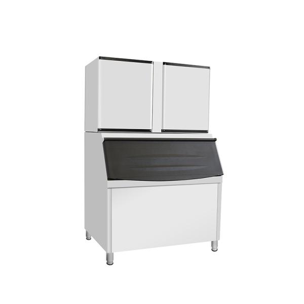 1236*640*770mm/1236*970*1200mm 252 KG Noiseless Granular Ice Machine for Your Business