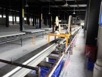 Tipo econômico linha de produção da máquina da fabricação da cornija da gipsita