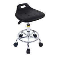 Pu Laboratorio Antistático de Poliuretano Esd Silla de oficina de seguridad Diseño ergonómico de laboratorio