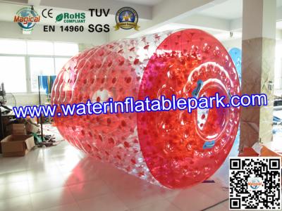 Colorful Transparent Hamster Inflatable Roller Ball 1.0mm PVC  / TPU