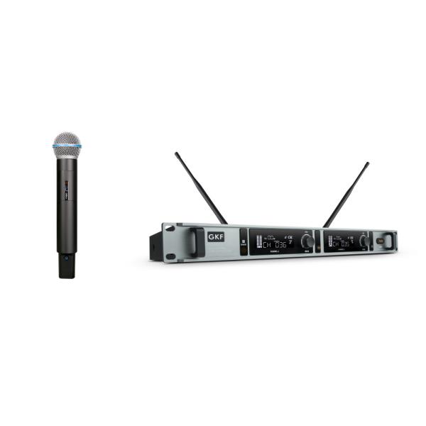 6.3mm Unbalanced DJ Karaoke Wireless UHF Microphone XLR Balanced