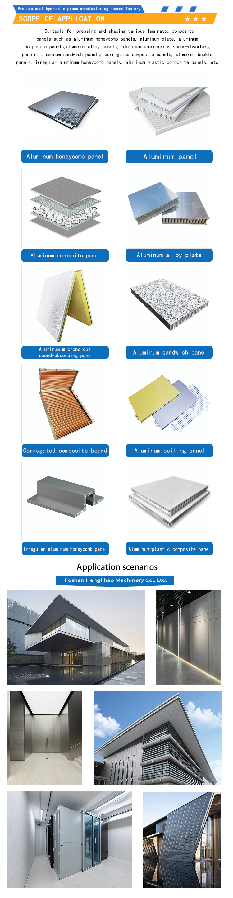 50T 8-Cylinder Cold Press for Curtain Wall Panels Fireproof & Lightweight Aluminum Honeycomb Solutions