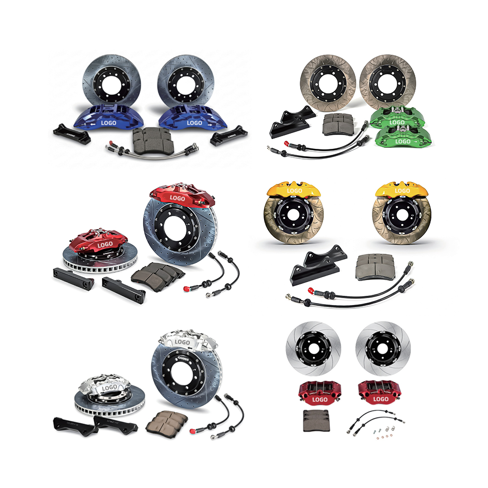 Zpartners High Performance Big Brake Kits Auto Break System 2 4 6 8 Pistons Racing Car Brakes Caliper for BMW Hyundai Benz