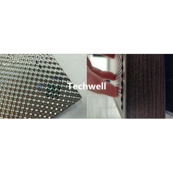 линия машины листа нержавеющей стали 0.15mm x 800mm металлопластинчатая выбивая