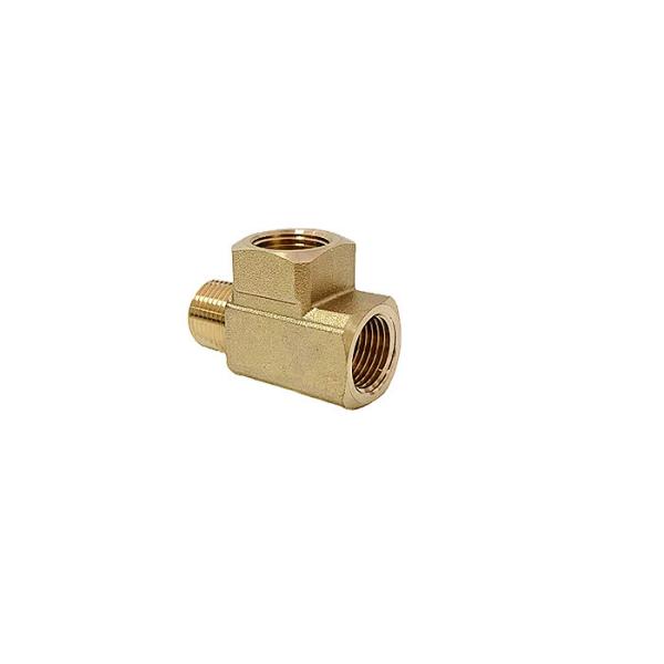 90 Degree Brass Elbow Copper Pipe Fittings 1/4 NPT Male 1/4'' NPT Female