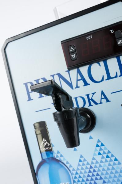 Thermoelectric Cooling Single Liquor Dispenser , Food Grade Liquor Shot Chiller