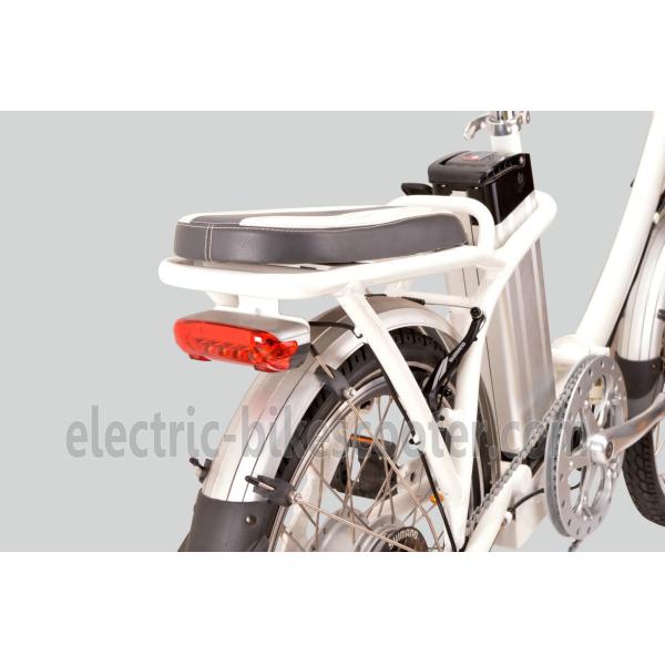 Full Size Electric Folding Bike For Adults , Lightweight Folding Ebikes 21.5kgs