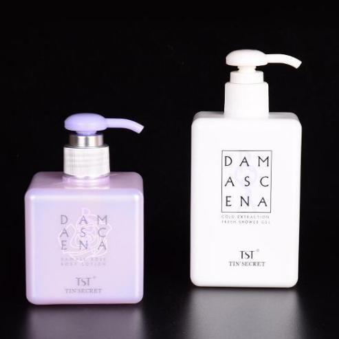 Non Leakage PET Plastic Hand Sanitizer Empty Pump Bottle 250ml Capacity Customizable MC-406