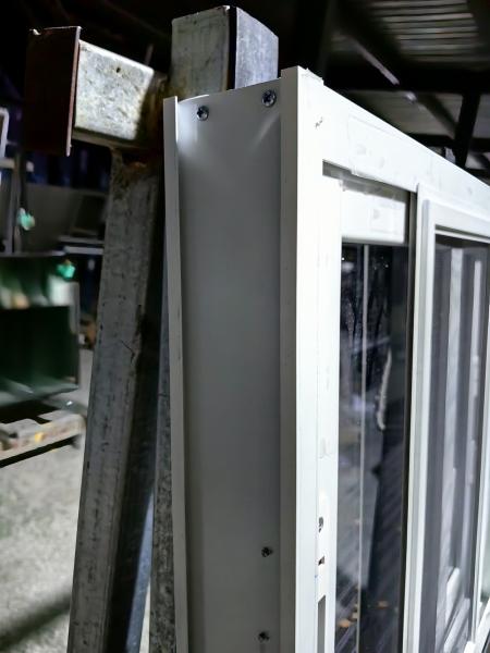 Colour primario de aleación de aluminio Ventana doble corredera con bloqueo táctil