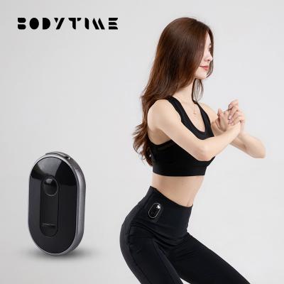 A aptidão das mulheres de BODYTIME arfa caneleiras apertadas profissionais da Rápido-secagem de nylon preta do desgaste para a aptidão