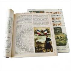 Service d'impression Softcover de livre de stratification mate d'OEM 4c+4c avec l'attache parfaite