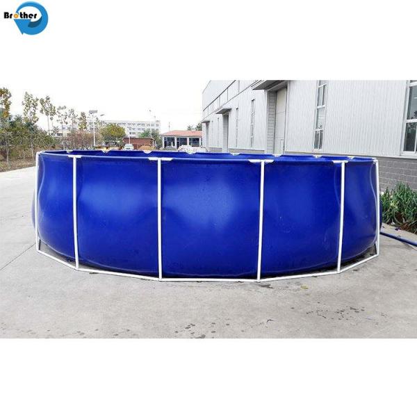 Tarpaulin pond foldable plastic round tank tarpoline fish tank tarpaulin pond fish farming tank